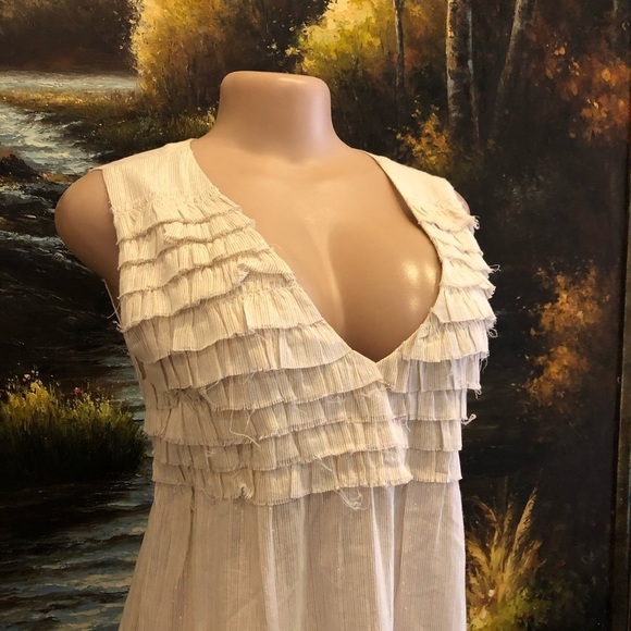 LemLem Damen Tiered Cover-Up Maxi Dres Size Small - Picture 4 of 12